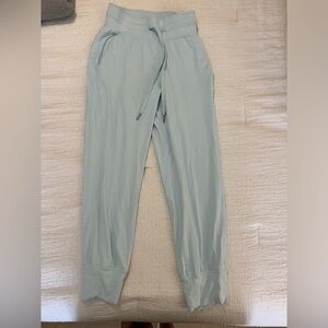 Lululemon powder blue joggers size 2